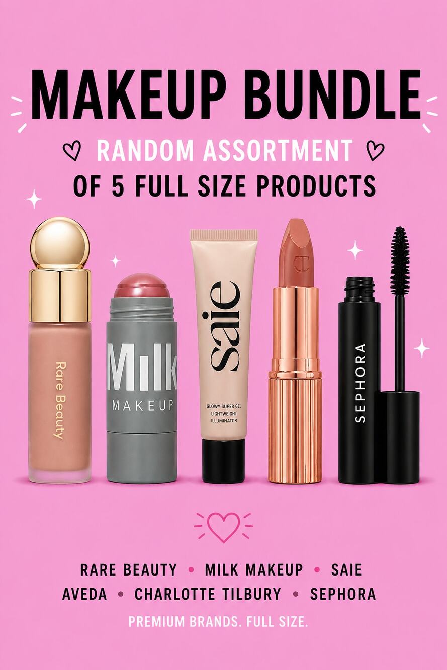 Reseller luxury and drugstore makeup lot (bundle of 5 products) - NEW